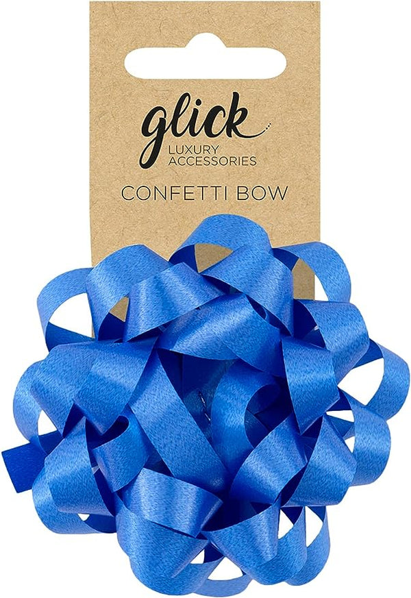 Confetti Bow - Blue