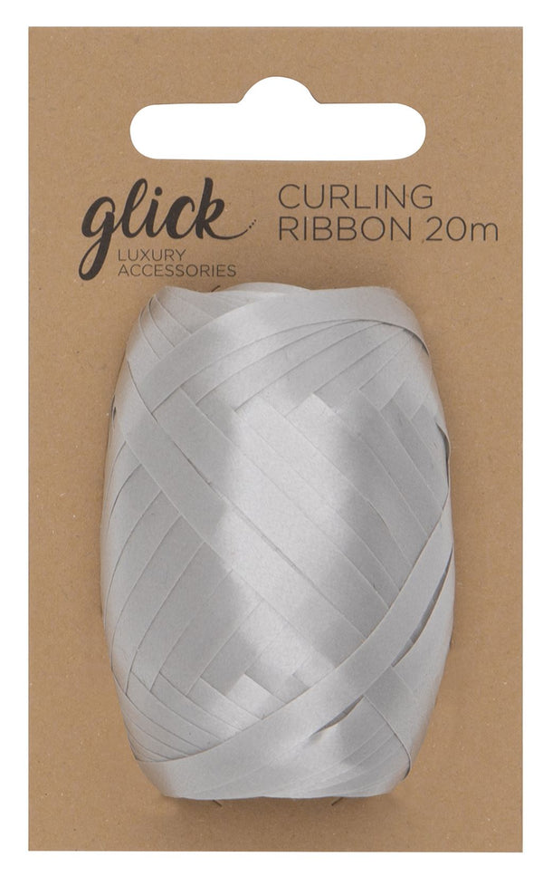 Curling Ribbon - Grey silver