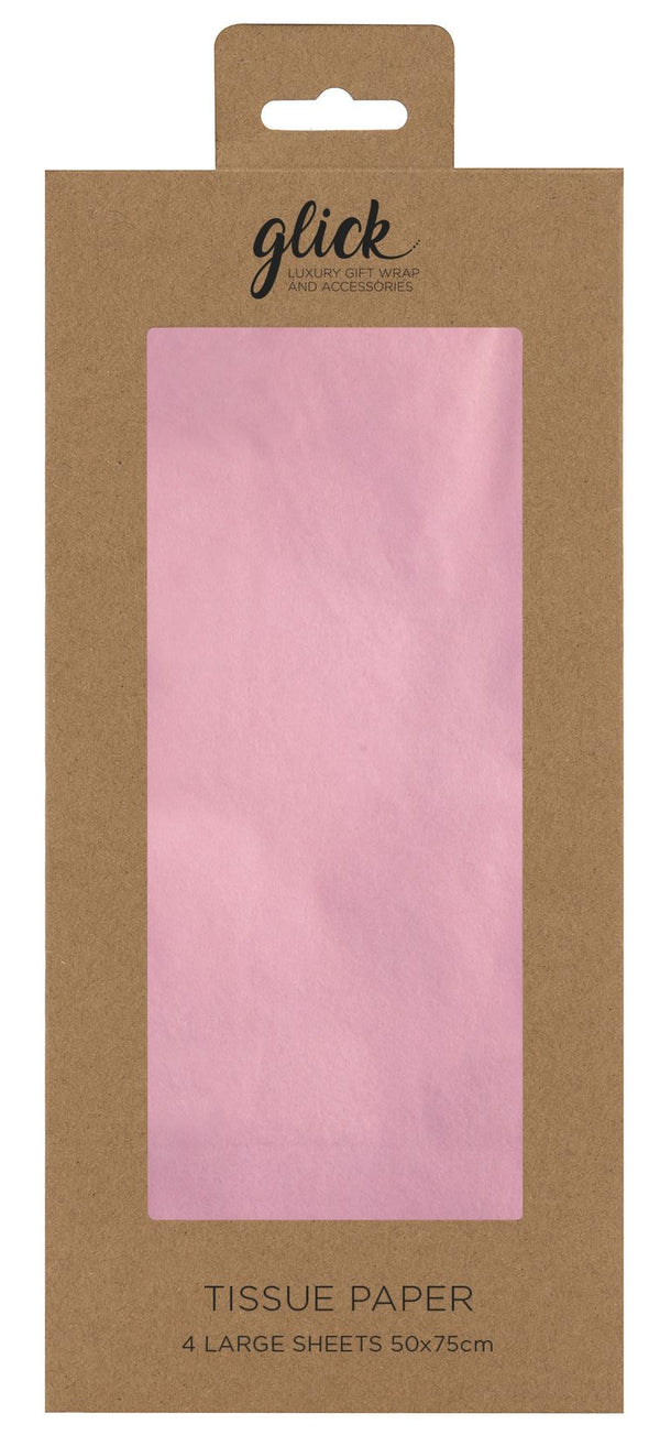 Flat Tissue Paper - Baby pink