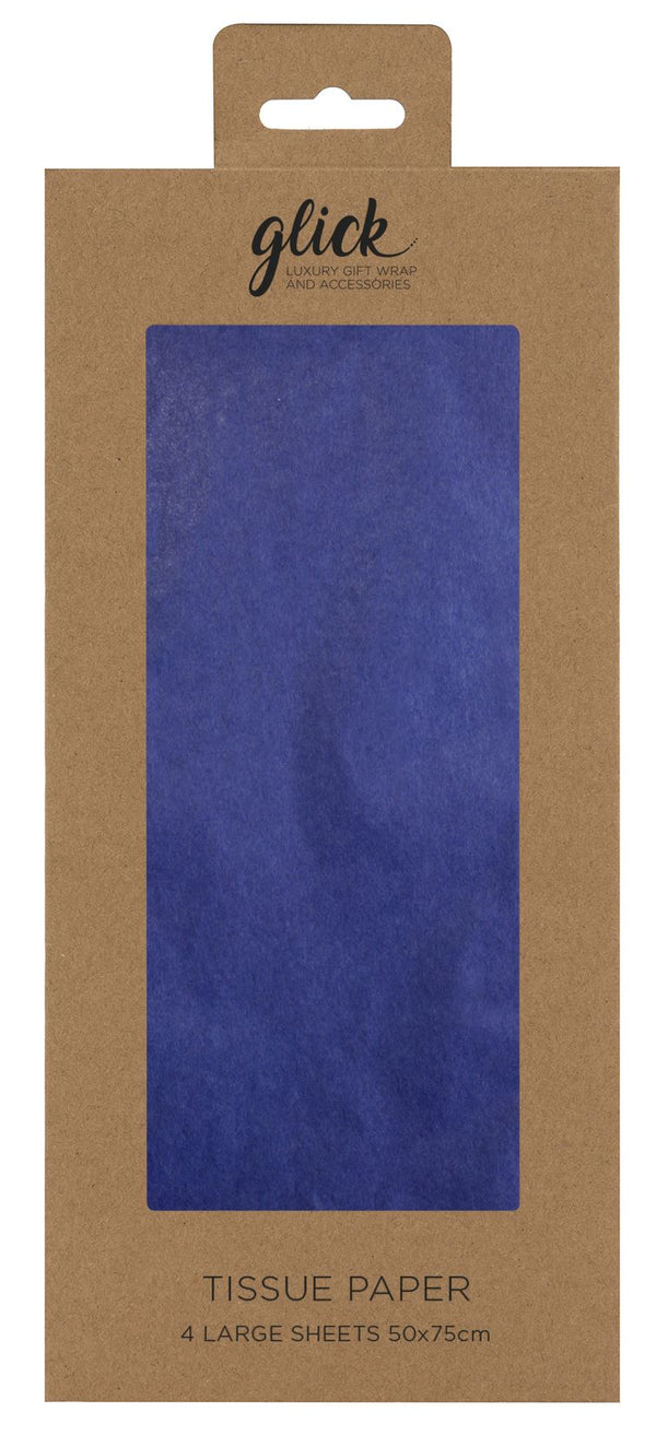 Flat Tissue Paper - Blue