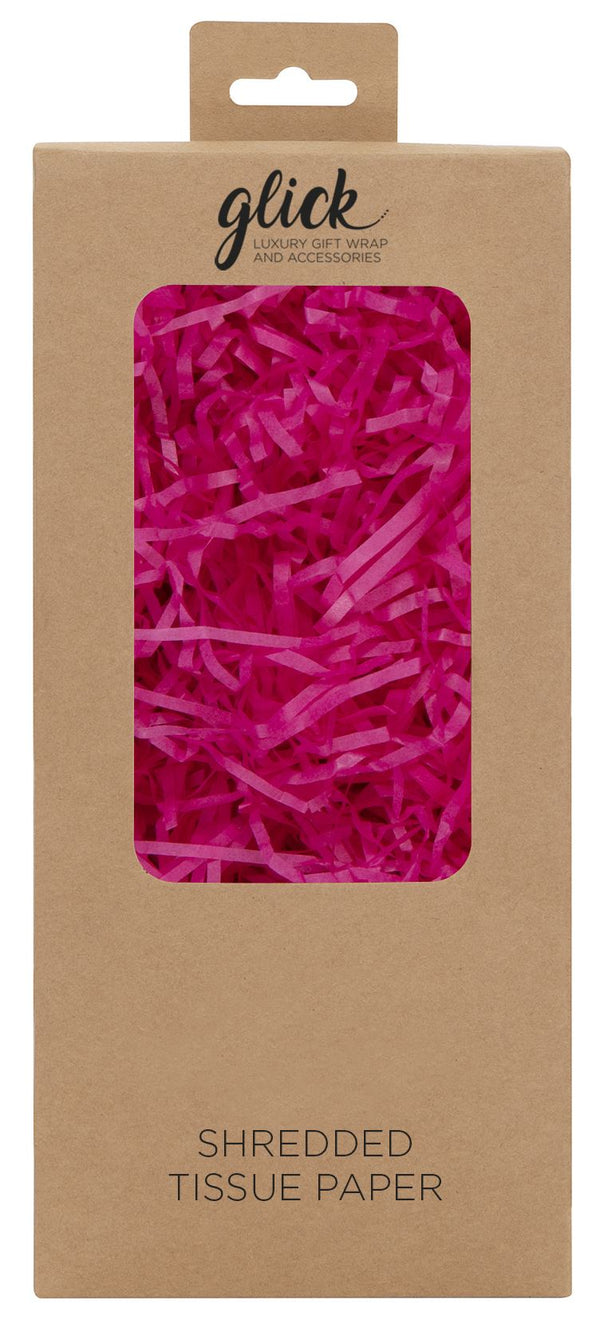 Shredded Tissue Paper - Hot pink