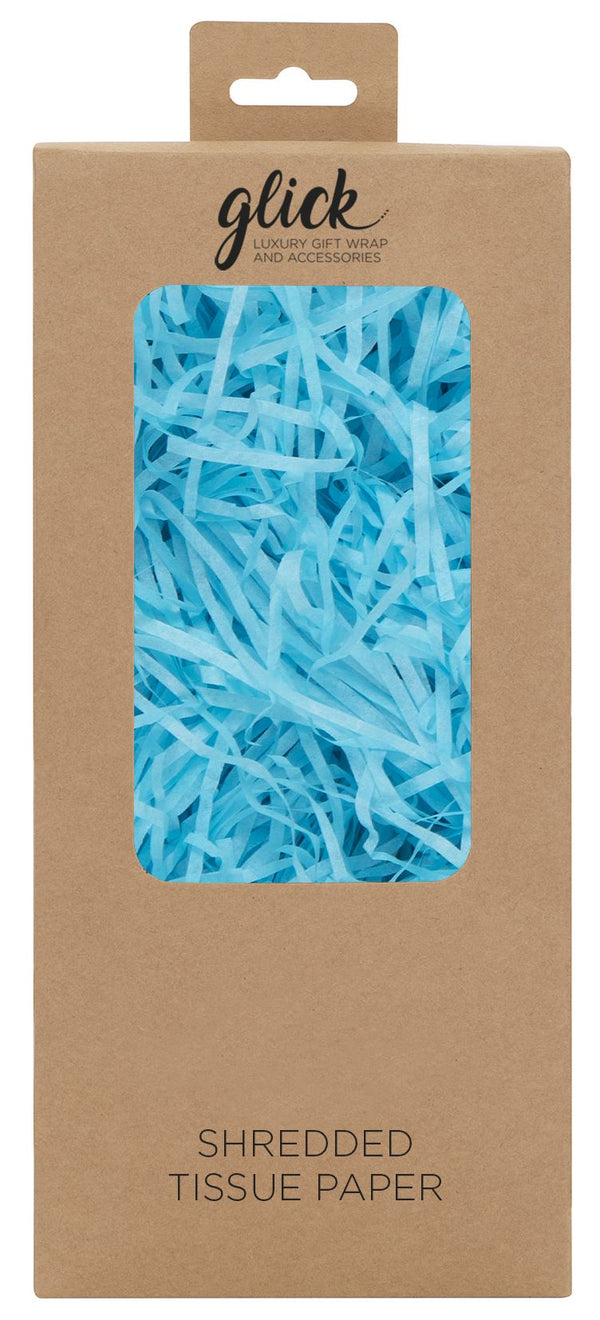 Shredded Tissue Paper - Baby blue