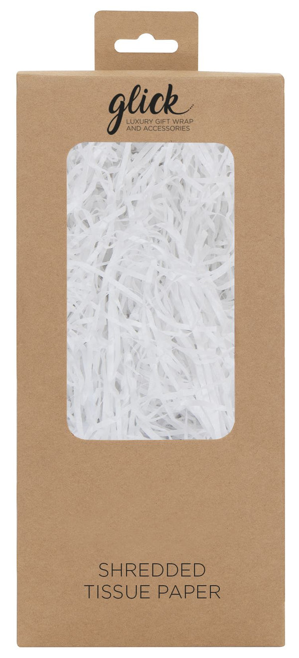 Shredded Tissue Paper - White