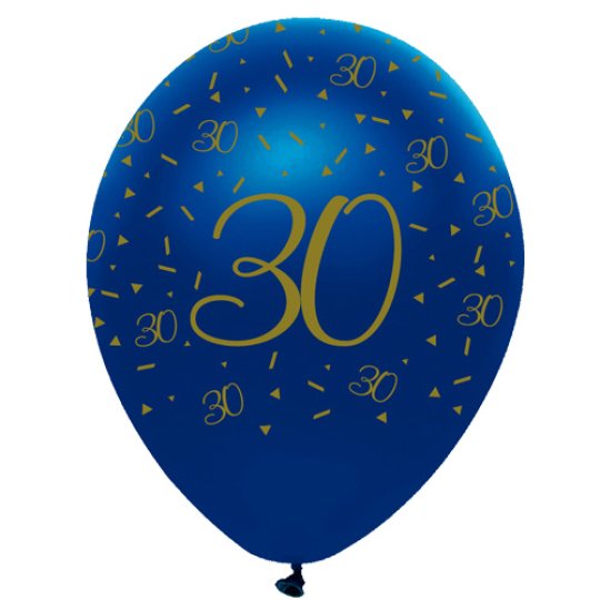Balloon pack - Navy '30th'