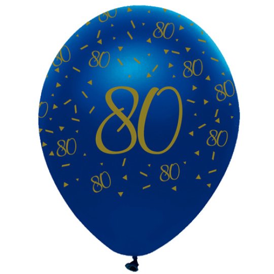 Balloon pack - Navy '80th'
