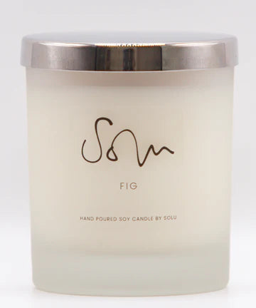Fig soy wax candle