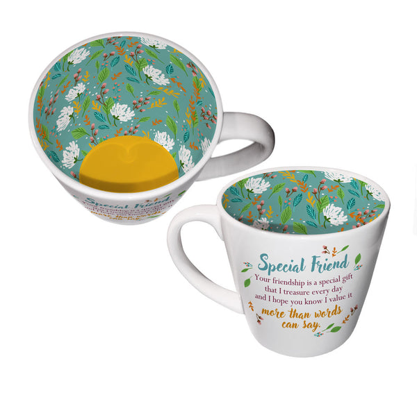 'Special friend' Inside out mug