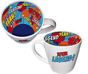 'Total legend' Inside out mug